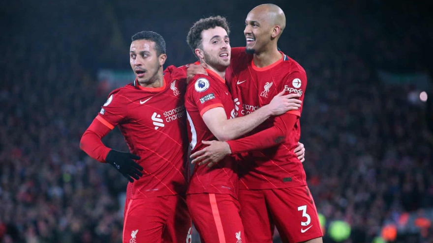 Diogo Jota sắm vai "Thần Tài", Liverpool hạ đẹp Leicester